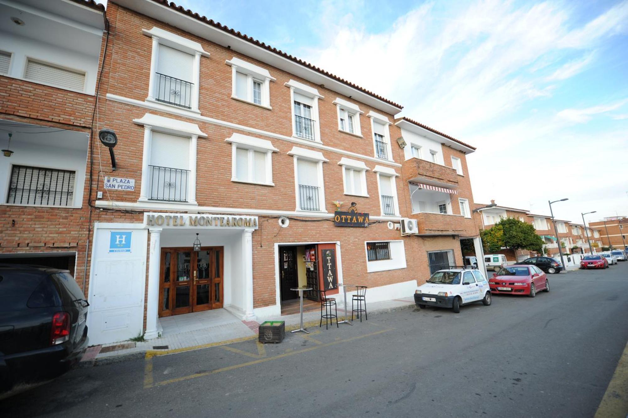 Hotel Montearoma Valverde del Camino Dış mekan fotoğraf